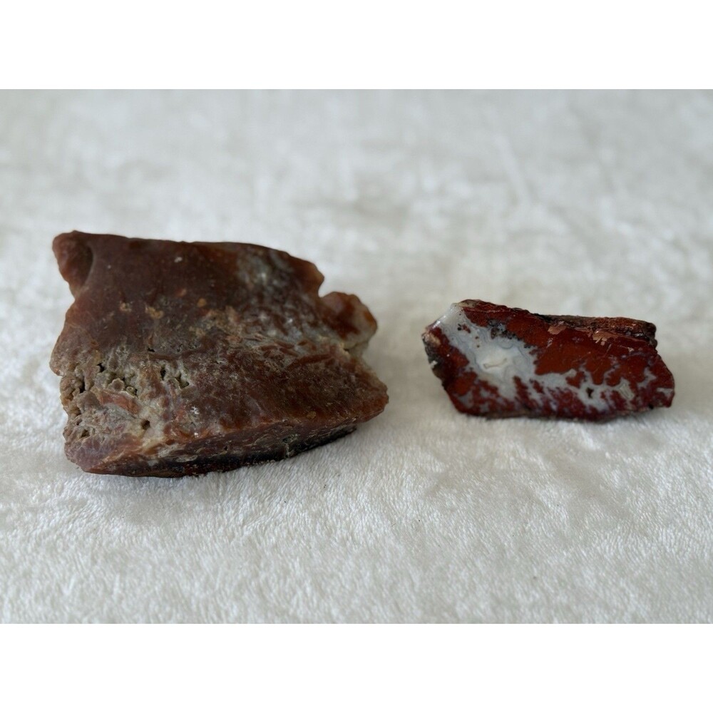 Raw Carnelian Agate Stone Semi Precious Crystal Balance Chakras Positivity
